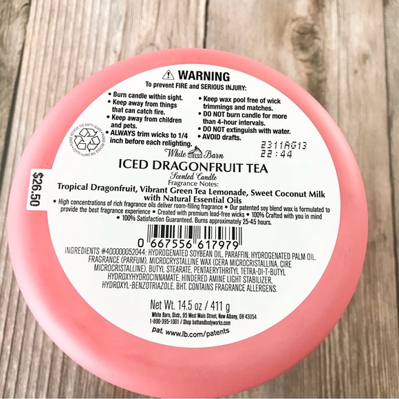 40+ Hrs Iced Dragonfruit Tea - Picture 2 of 3